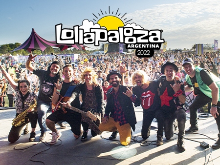 animadores de fiestas en el Lollapalooza